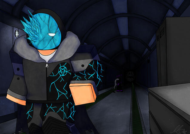 learning perspective and backgrounds while making more fanart WOO